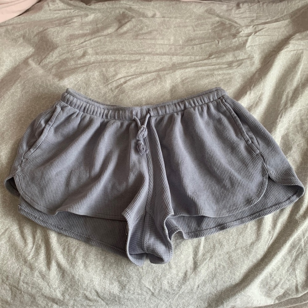Brandy Melville soft waffle shoe shorts